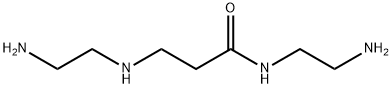 Propanamide, N-(2-aminoethyl)-3-[(2-aminoethyl)amino]- Structure