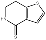 6,7-二氢噻吩并[3,2-C]吡啶-4(5H)-硫酮, 59311-79-4, 结构式