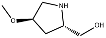 2-Pyrrolidinemethanol, 4-methoxy-, (2S,4R)- Struktur