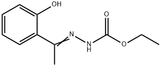 Hydrazinecarboxylic acid, 2-[1-(2-hydroxyphenyl)ethylidene]-, ethyl ester
