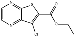 7-chloro-thieno[2,3-b]pyrazine-6-carboxylic acid ethyl ester
