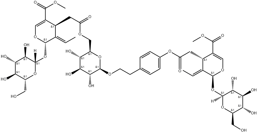 女贞苷G13 结构式