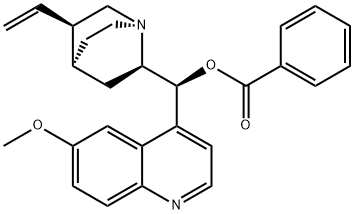 (9S)-9-benzoate-6'-methoxy-Cinchonan-9-ol Structure