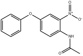 Acetamide, N-(2-nitro-4-phenoxyphenyl)- Structure