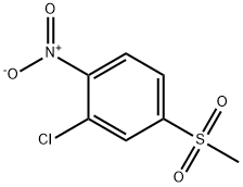 2-Chloro-4-methylsulfonyl-1-nitrobenzene Structure