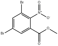 Benzoic acid, 3,5-dibromo-2-nitro-, methyl ester|