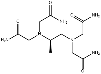 Acetamide, 2,2',2'',2'''-[(1-methyl-1,2-ethanediyl)dinitrilo]tetrakis-, (R)- (9CI) Struktur