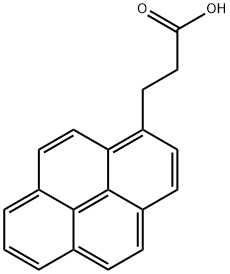 ピレン-1-プロパン酸 化学構造式
