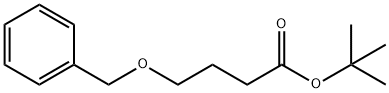 Butanoic acid, 4-(phenylmethoxy)-, 1,1-dimethylethyl ester Structure