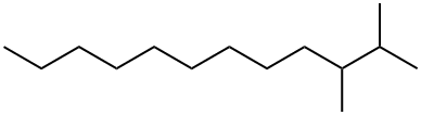 Dodecane, 2,3-dimethyl- 化学構造式