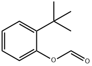 Phenol, 2-(1,1-dimethylethyl)-, 1-formate Struktur