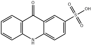 吖啶酮磺化物,61556-11-4,结构式