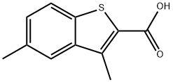 3,5-dimethyl-1-benzothiophene-2-carboxylic acid Structure