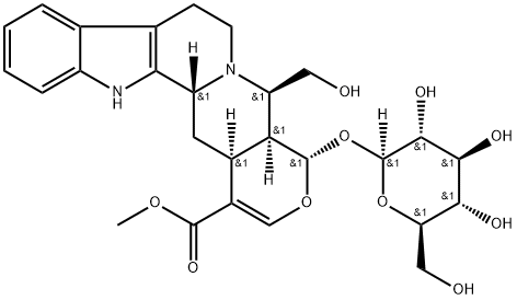 3β-Isodihydrocadambine 结构式