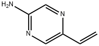 2-Pyrazinamine, 5-ethenyl- Struktur