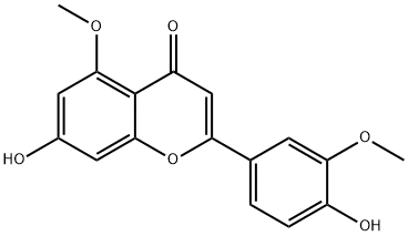 5,3'-di-O-methylluteolin,62346-14-9,结构式