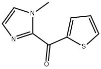 1-methyl-2-(thiophene-2-carbonyl)-1H-imidazole Struktur