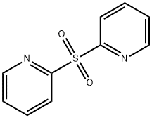 Pyridine, 2,2'-sulfonylbis- Struktur