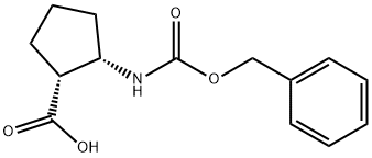 Cyclopentanecarboxylic acid, 2-[[(phenylmethoxy)carbonyl]amino]-,(1R,2S)-|Cyclopentanecarboxylic acid, 2-[[(phenylmethoxy)carbonyl]amino]-,(1R,2S)-