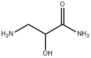 Propanamide, 3-amino-2-hydroxy- Struktur