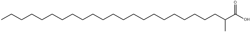 2-methyl-tetracosanoic acid Structure