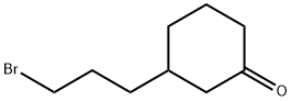 Cyclohexanone, 3-(3-bromopropyl)- Structure