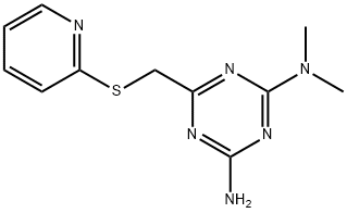 632301-37-2 2-N,2-N-dimethyl-6-(pyridin-2-ylsulfanylmethyl)-1,3,5-triazine-2,4-diamine