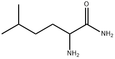 Hexanamide, 2-amino-5-methyl- 化学構造式