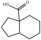 octahydro-1H-indene-3a-carboxylic acid Struktur