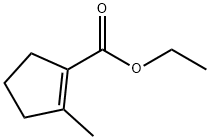 1-Cyclopentene-1-carboxylic acid, 2-methyl-, ethyl ester Struktur