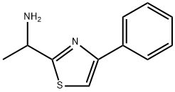 2-Thiazolemethanamine, α-methyl-4-phenyl- 化学構造式