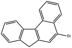 7H-Benzo[c]fluorene, 5-bromo- 化学構造式