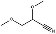 2,3-Dimethoxypropanenitrile 化学構造式