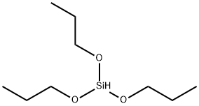 Silane, tripropoxy- 化学構造式