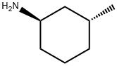 Cyclohexanamine, 3-methyl-, (1R-trans)- (9CI) 化学構造式