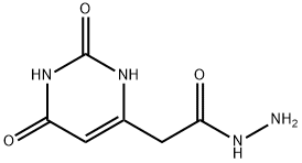 2-(2,6-dioxo-1,2,3,6-tetrahydropyrimidin-4-yl)acetohydrazide Structure