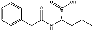 Norvaline, N-(phenylacetyl)- (9CI) Struktur