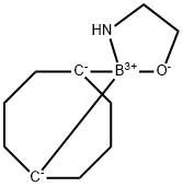 Boron, [2-(amino-κN)ethanolato-κO](1,5-cyclooctanediyl)-, (T-4)-,65503-24-4,结构式