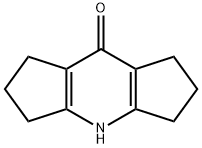 Dicyclopenta[b,e]pyridin-8(1H)-one, 2,3,4,5,6,7-hexahydro- 化学構造式