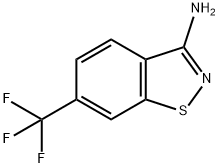 1,2-Benzisothiazol-3-amine, 6-(trifluoromethyl)- Struktur