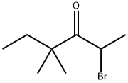 2-bromo-4,4-dimethylhexan-3-one Structure