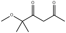 2,4-Hexanedione, 5-methoxy-5-methyl- Struktur