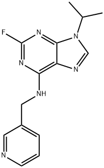 9H-Purin-6-amine, 2-fluoro-9-(1-methylethyl)-N-(3-pyridinylmethyl)-|
