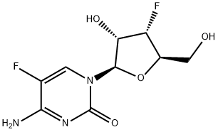 3'-Deoxy-3',5-difluorocytidine Struktur