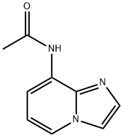 Acetamide, N-imidazo[1,2-a]pyridin-8-yl- Structure