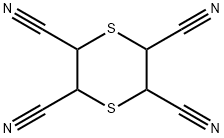 1,4-Dithiane-2,3,5,6-tetracarbonitril Structure