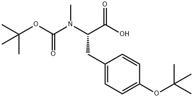 (Tert-Butoxy)Carbonyl N-Me-Tyr(tBu)-OH Struktur