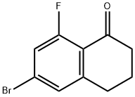 6-溴-8-氟-3,4-二氢萘-1(2H)-酮,666732-63-4,结构式