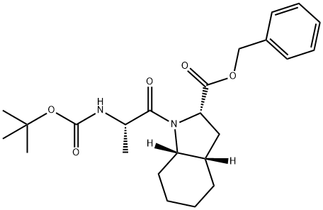 N-Boc-N-Desethyl-2-Methylbutanoate Perindopril Benzyl Ester Structure