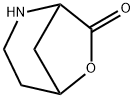 6-Oxa-2-azabicyclo[3.2.1]octan-7-one Structure